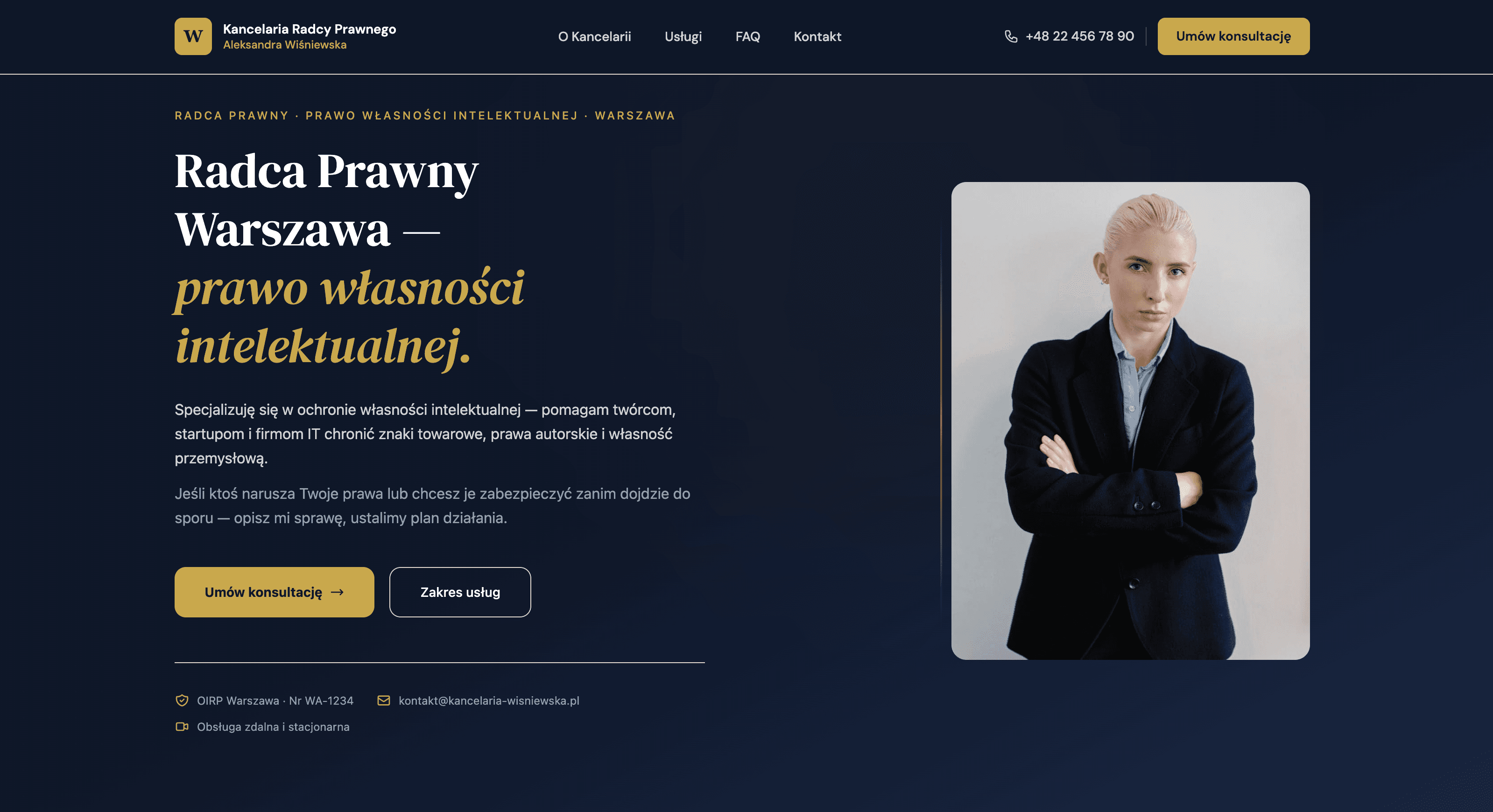 Szablon – Kancelaria Prawna